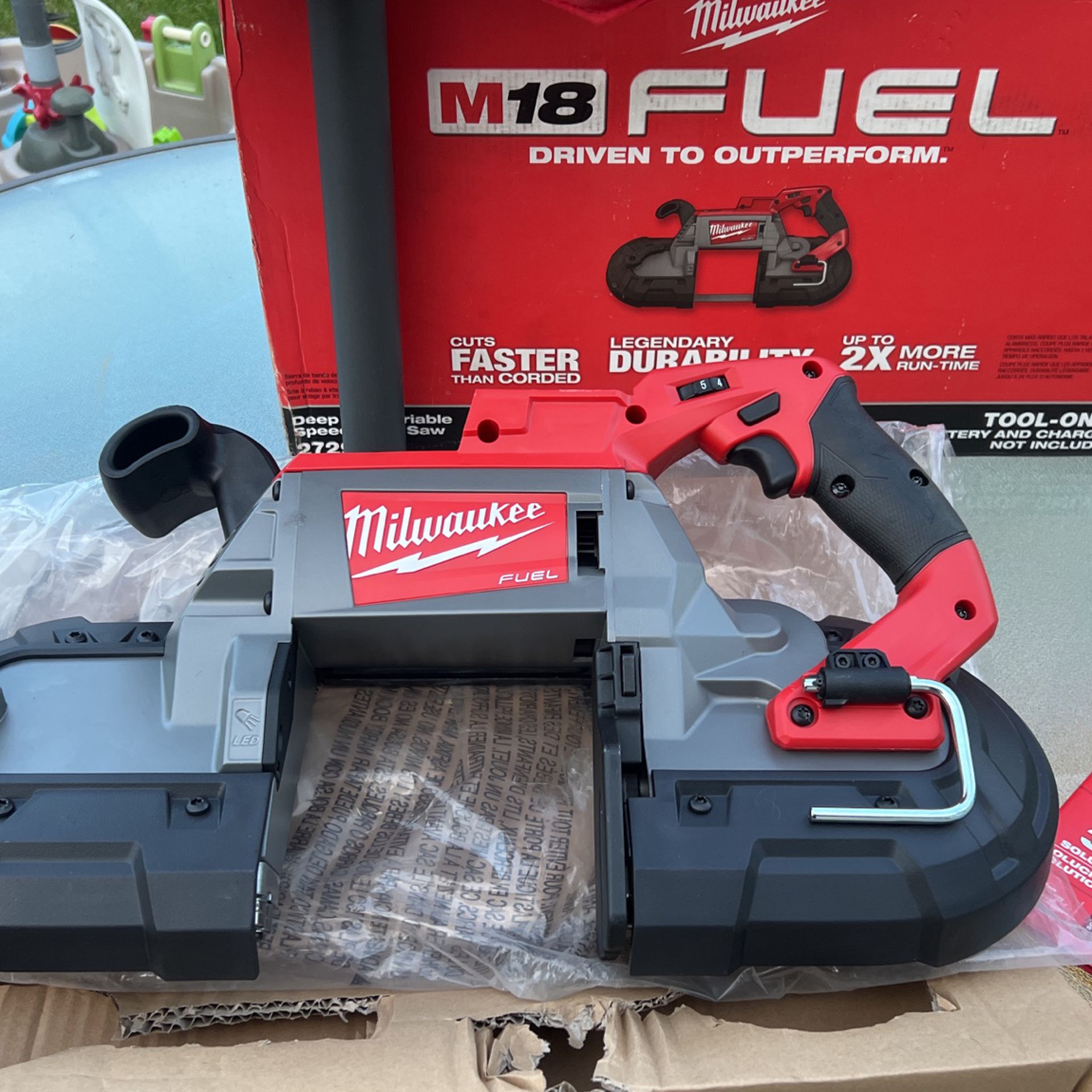 Brand NEW Milwaukee M18 Fuel Deep CuT Band Saw 2729-20 for Sale in  Sacramento, CA OfferUp