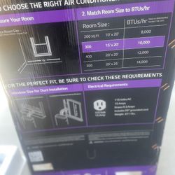 Air Conditioner 6.5k Btu Used LG