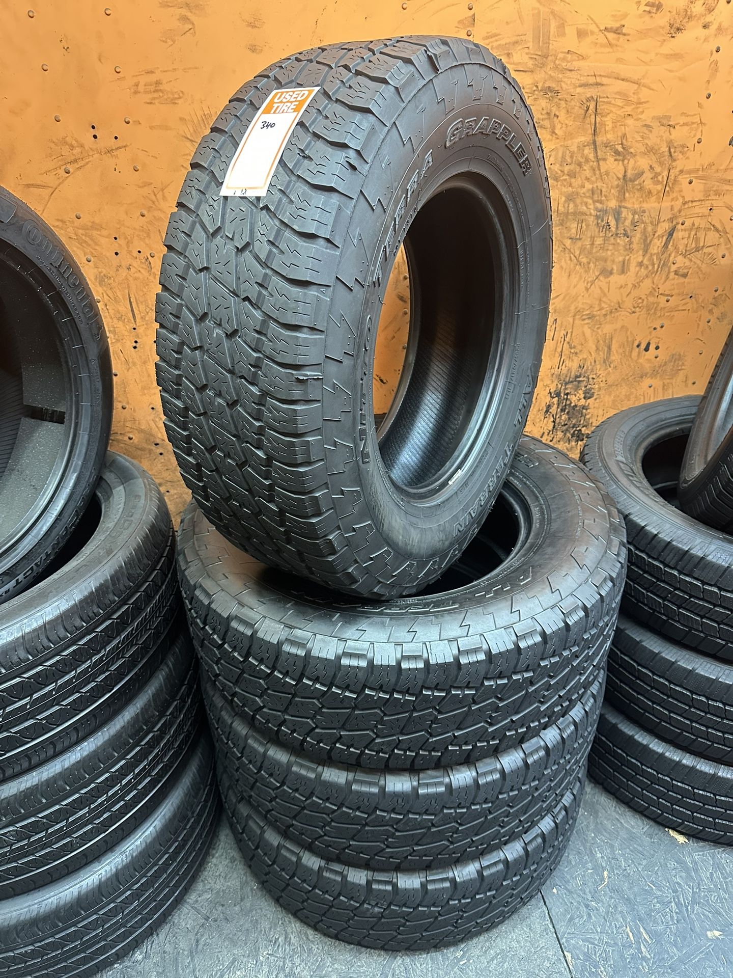 265/70R17 Nitto Terra Grappler A/T Full Set of 4 Tires