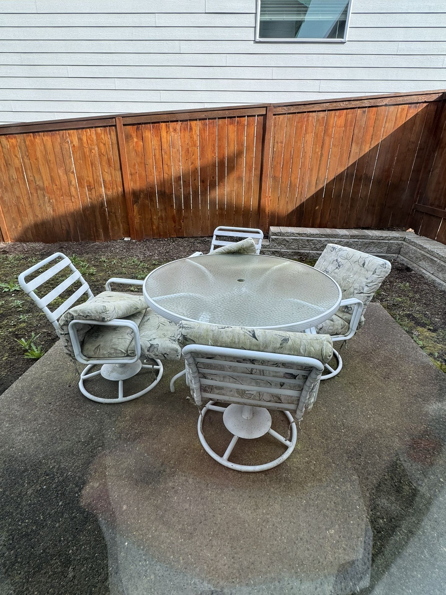 Patio Table And Chair Set