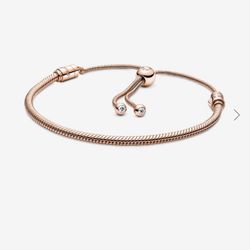 Rose Gold Pandora Bracelet