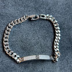 silvery bracelet