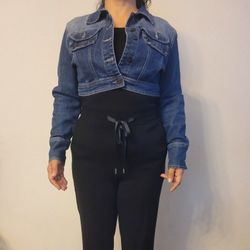 Beautiful women's denim jacket size L
