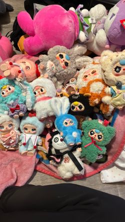 Variety of baby three blind box plushies