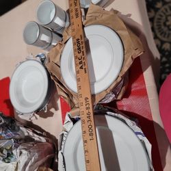 Dansk Dishes Allegro Gray Color