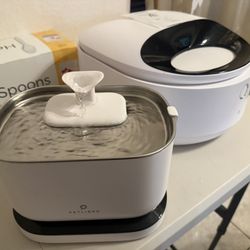 Petlibro Automatic Water Fountain And Polar Feeder 