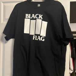 Black flag T-shirt size XL