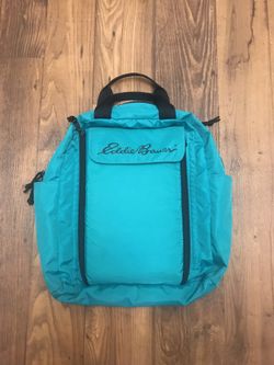 VINTAGE EDDIE BAUER BAG EITH CHANGING TABLE