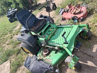 54"Cut John Deere 727 Commercial zero turn mower for fix or parts read full post for understanding