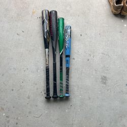 4 Bats for sale (bundle)