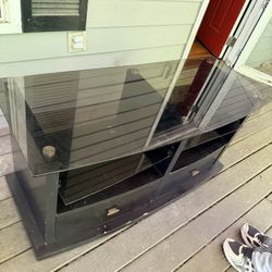TV Stand (Glass Top)