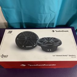 Rockford Fosgate M065 6.5” Coaxial Speakers – Brand New in Box