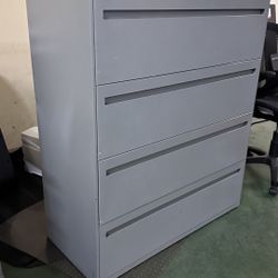 4 Drawer Lateral Filing Metal Cabinet $349  4’Wx36” 5ft Tall