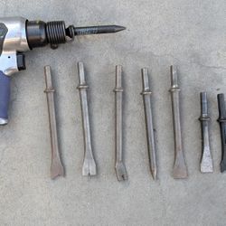 Kobalt Air Hammer With Chisels
