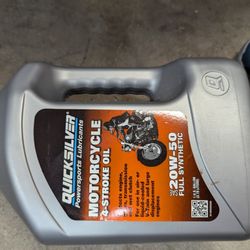 Synthetic Motorcycle Oil 20w-50 1 Gallon 