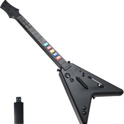 DOYO Wireless Guitar Controller for PS3 & PC PS4 Guitar Hero Clone Hero Rockband