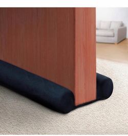 Door Draft Stopper, 2'' Width Door Weather Stripping, 32" to 38" Adjustable Door Seal, 600D Oxford Cloth Door Sweep, Block Light & Noise