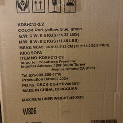 kids sofa dimensions 