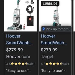 Hoover SmartWash Automatic Carpet Cleaner