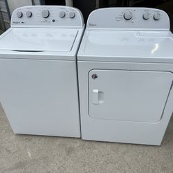 Whirlpool Washer And Electric Dryer With 2in1 Removable Agitator