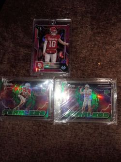 Archie Manning ,Julian sayin,John Mateer cards