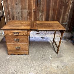 Antique Larkin Folding Work Table Desk