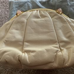 Vintage Gorgeous Leather Judith Leiber Purse