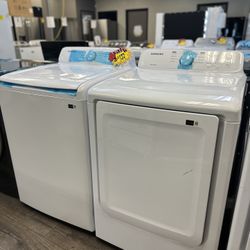 Samsung Washer & Dryer (Take It Home In Payments/Llevalo A Casa En Pagos)