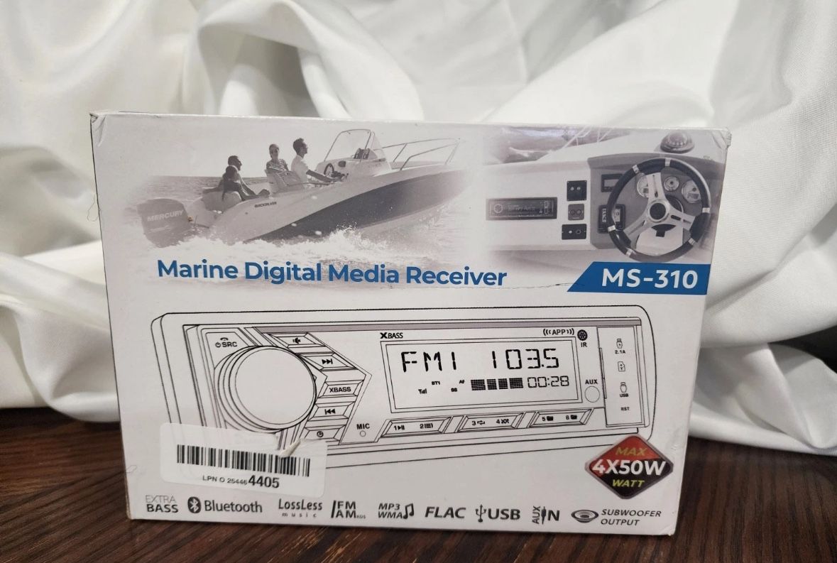 Marine Digital Media Receiver With Bluetooth MS-310