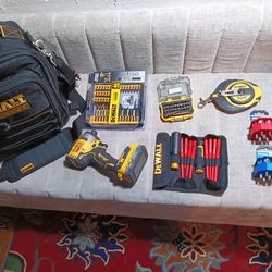 DeWalt 20 Volt 1/4 Impact Plus New Flex Torq Bits. And More!! 