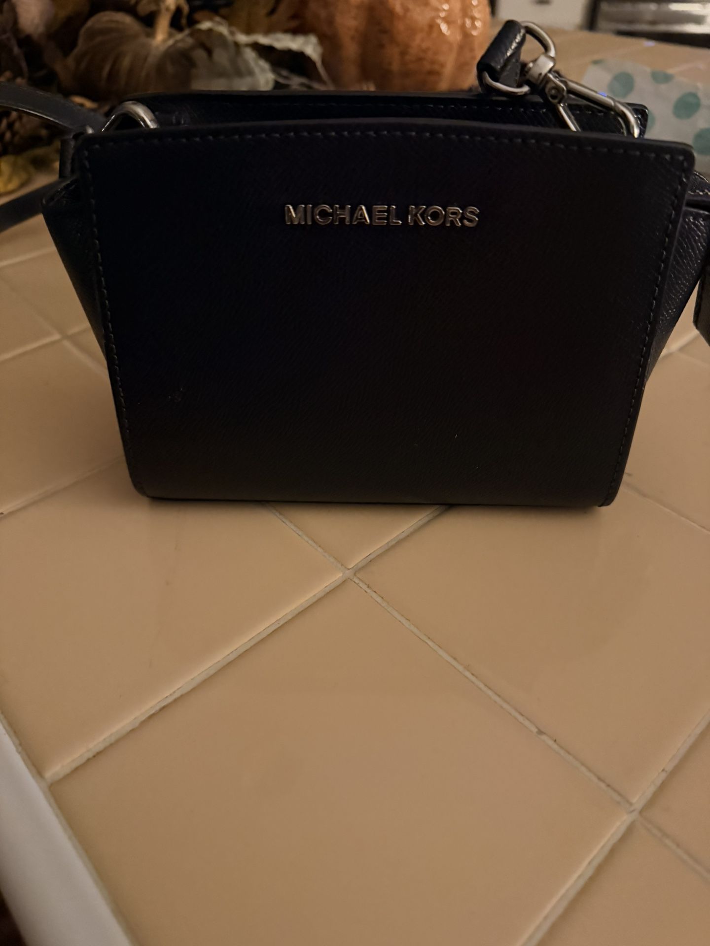 Michael Kors Mini Navy Crossbody 