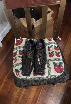 Brown shoes