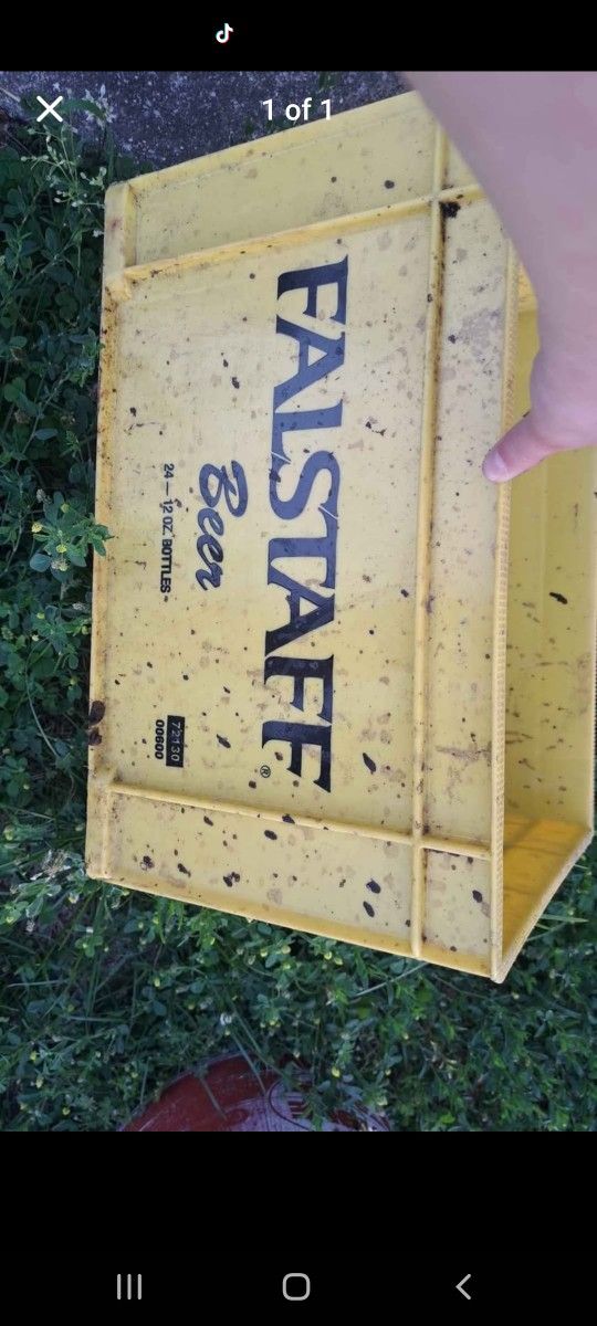 Vintage Beer Case