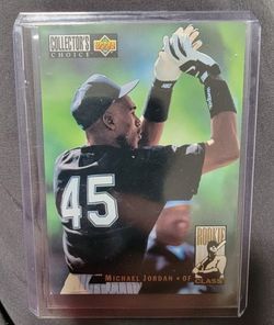 Michael Jordan Baseball Card 