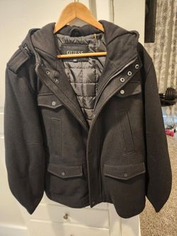 Guess mens coat XL