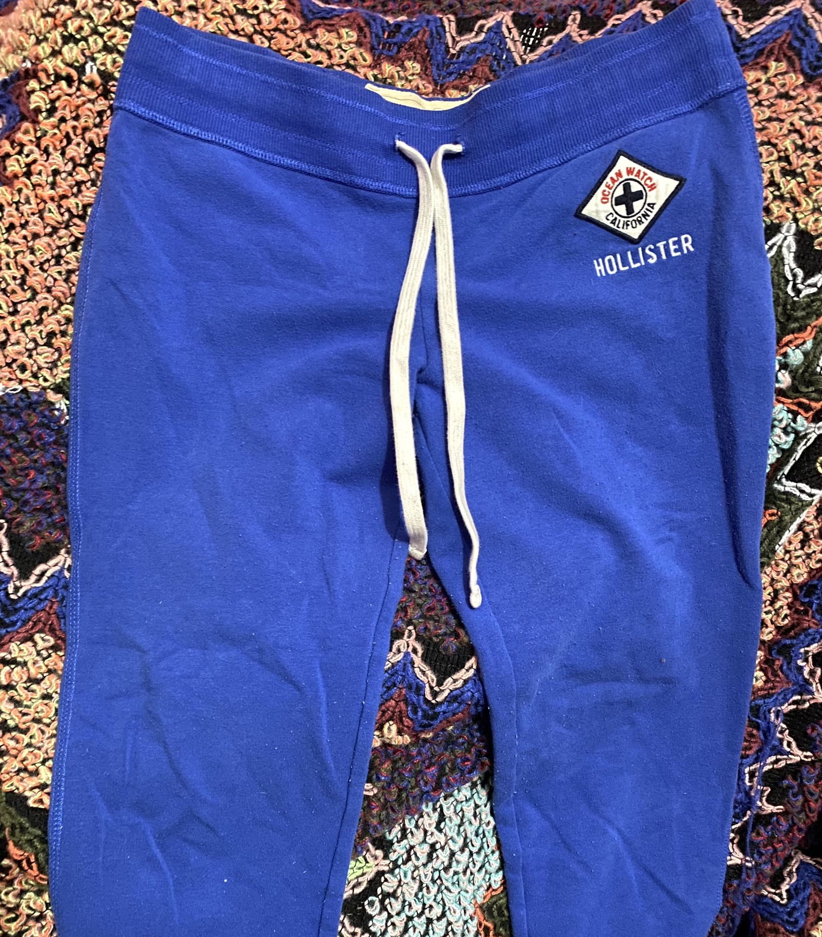 Hollister Blue Sweatpants 