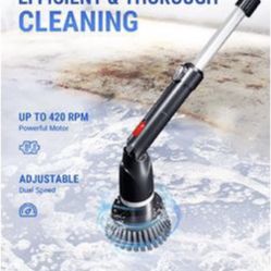 Powools Cordless Electric Spin Scrubber 
