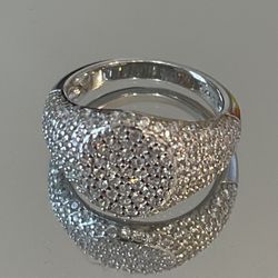 18K Gold Plated 925 Sterling Silver Ring 6