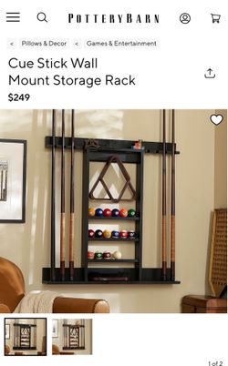 Cue stick rack