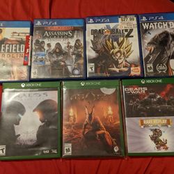Ps4 And Xbox One Games