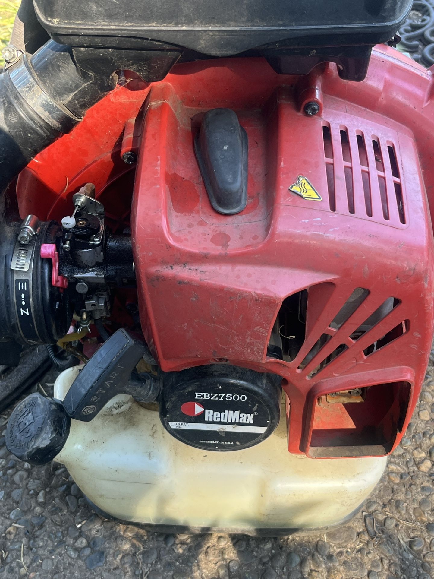 redmax 7500 blower