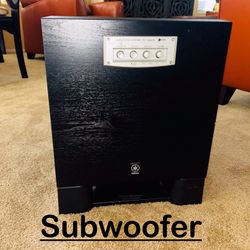 YAMAHA Powered Subwoofer YST-SW315 ( Has Some Punch on it )