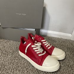 Red Fur Rick Ownes Size (44)