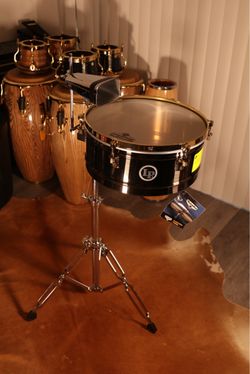 LP 15” Matador Timbale w/ Stand and Cowbell (Brand New)