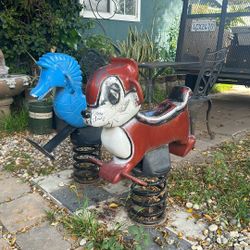 two play ground vintage rides!!