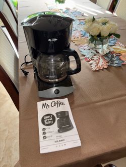 Mr.  Coffee machine