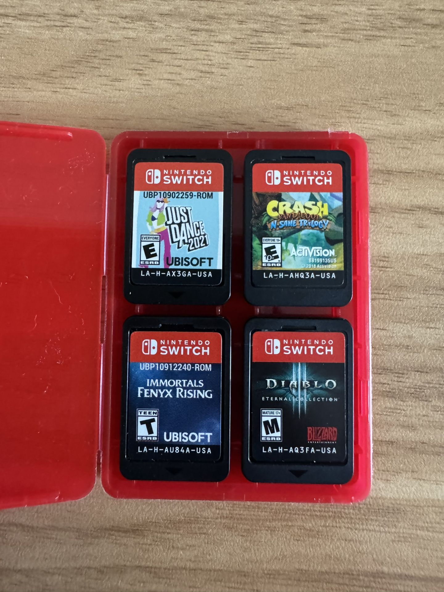 Nintendo Switch Games All 4 For $50