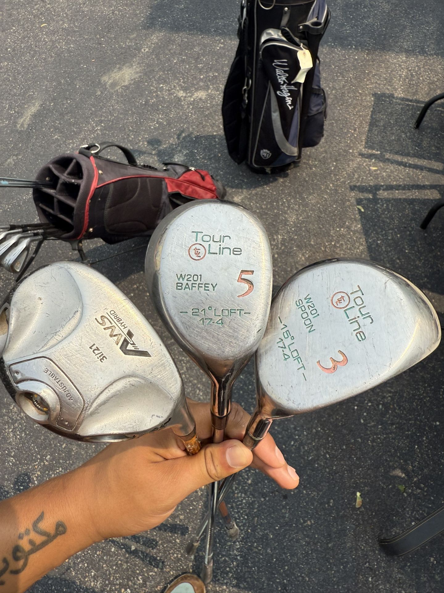 🏷️ Tour Line W201 “Spoon” (3-Wood) & “Baffy” (5-Wood)