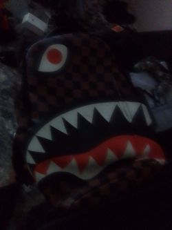 Hangover shark sprayground backpack