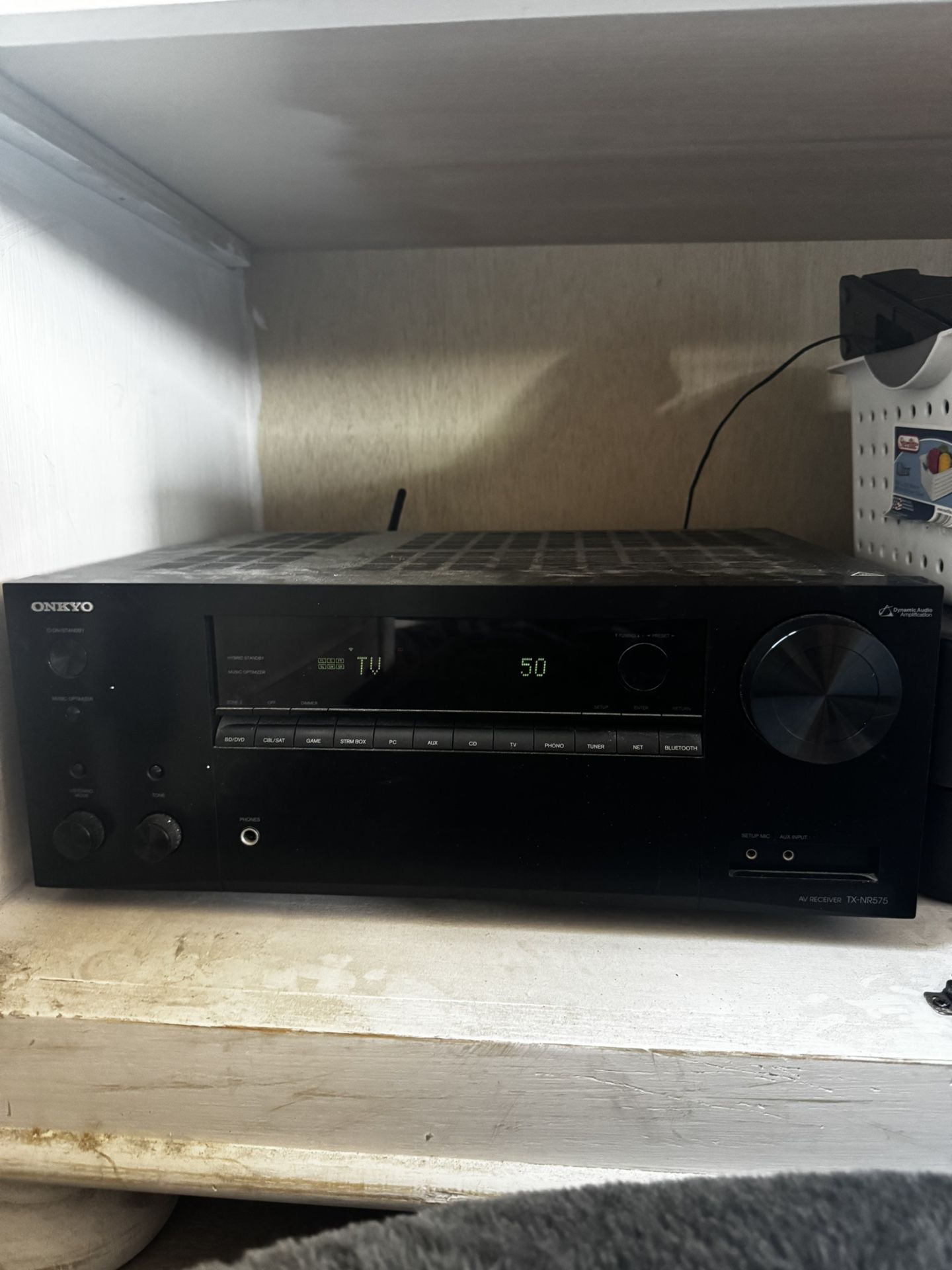 Onkyo 7.2 Channel Receiver & Sony subwoofer 